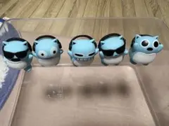 ブルーハムハム ガチャガチャ 5体セット