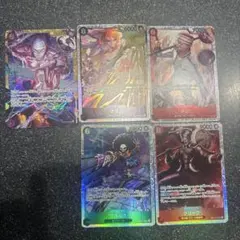 き*こ様 神の島の冒険　エネルSEC SRナミ、ブルック、ギン、クリーク　セット