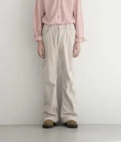 Sefr セファ Arno Trouser リネンワイドパンツ XS - メルカリ