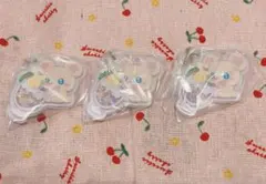 もふるん×3セット　ぷちきゅあシェイカーチャーム