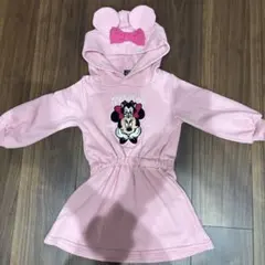 【baby doll】ベビードール　ミニー＆フィガロ フード付きワンピース