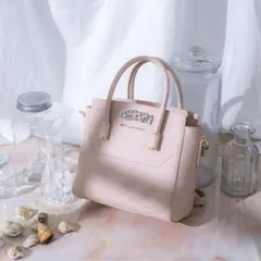 JILLSTUART ビジューロイヤルトートバッグ ショルダーバッグピンク