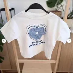 ZARA ハートプリント Tシャツ 98cmのサムネイル