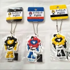 ◇阪神タイガース　ミャクミャク　3Dラバーマスコットキーチェーン大阪・関西万博