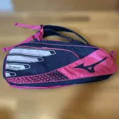 Mizuno テニス ラケットバッグ ネイビー/ピンク