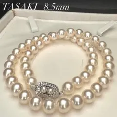 超希少✨️ タサキ 6連 ベビーパール ネックレス 約3.5mm 本真珠 