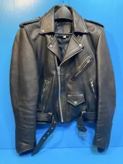 【美品】AMERICANNOSTALGIA ダブルライダース L 黒 超cool