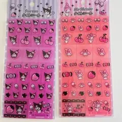 【正規品・未使用】マイメロ　クロミ　タイルシール 2種類