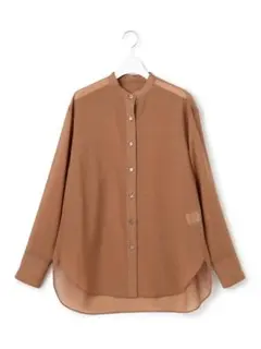 大きいサイズ♡　極美品　23区　バンドカラー　バイカラー　とろみブラウス　46 2026年最新】23区 バンドカラーシャツの人気アイテム - メルカリ