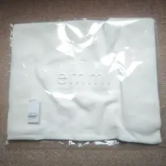 emmi　ノベルティ　トートバッグ　ホワイト