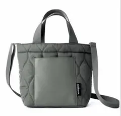 素敵なあの人雑誌付録★ニューヨーカー★ストラップつきキルティングトートバッグ