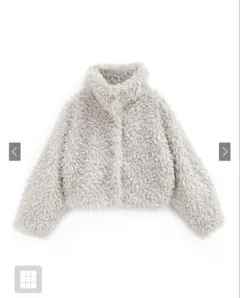 GRL 2Way襟プードルファーコート