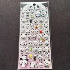 パンダ ぷっくりシール まとめ売り