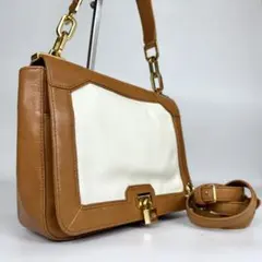 美品　トリーバーチ　ゴールド金具　トート　ショルダーバッグ