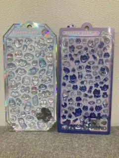 オリジナルボンボンドロップ　みずいろボンボンシャーベット　よるねこボンボンミニ