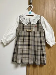 ポロベビー　コトリ　ワンピース　ブラウス　95cm 100㎝　入園式　発表会