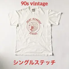 90sビンテージTシャツ ONEITA シングルステッチ USA インディアン