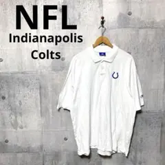 NFL Reebokアメフト Indianapolis Colts ポロシャツのサムネイル