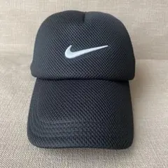 【良品】NIKE ナイキ ロゴ メッシュ キャップ ブラック 値下げ不可