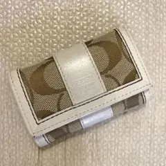 コーチCOACHシグネチャー　キーケース