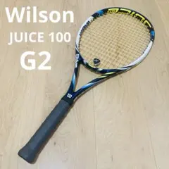 Wilson　ウィルソン　JUICE100　　硬式テニスラケット 中古】ウィルソン ジュース 100エル 2013年モデルWILSON JUICE