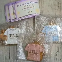 JILL by JILL STUART ロゴTシャツ メタルキーホルダー ガチャ