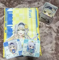 にじさんじ　極楽湯　もちころりん　タオル　コースターセット