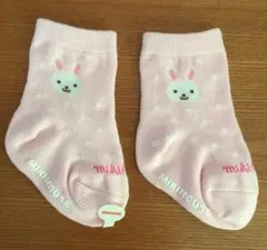 【新品未使用】ミキハウス 靴下 9〜10cm