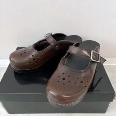 dansko ダンスコ メリージェーン クロッグ Merrie 38 サボ 本革