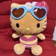 ハローキティ 日焼けキティ　ぬいぐるみ