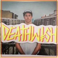 DEATHWISHデスウィッシュUS限定SK8ロゴダブルプリントステッカーのサムネイル