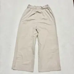 【アースミュージックアンドエコロジー】カジュアルパンツ（F）麻混 ウエストゴム