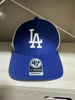 47 MVP LAドジャース ロゴ キャップ デコピン刺繍YOUTHサイズ - メルカリ