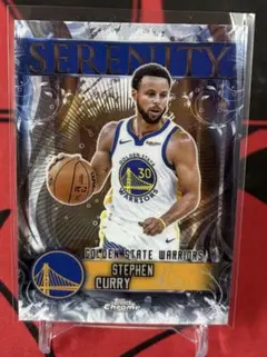 Topps Chrome Stephen Curry Serenity