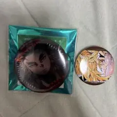 鬼滅の刃 無限城編 ものがたる眼差し缶バッジ煉獄槇寿郎・同梱版缶バッジ煉獄杏寿郎