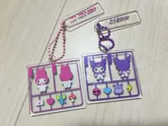 サンリオ プラスチックモデルアクリルキーチェーン ガチャマイメロディ