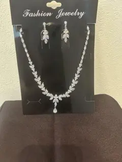 ジルコニア イヤリング&ネックレス