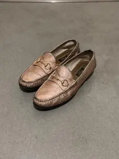 希少 70年代〜 VINTAGE OLD GUCCI グッチ ビット ローファー