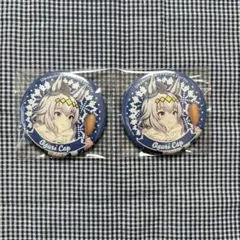 ウマ娘 シンデレラグレイ TOPPA 秋葉原 バッジ オグリキャップ 2点
