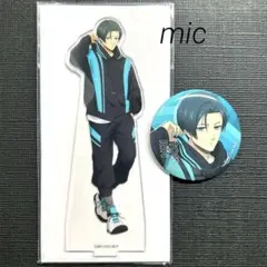 ブルーロック ファミリーマート コラボ　糸師 凛 アクリルスタンド＆缶バッジ