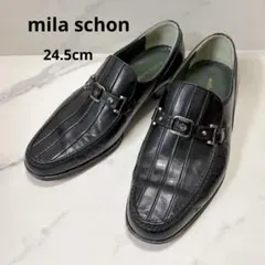 【新品】 mila schon ミラ・ショーン　ローファー (ネイビー) 2026年最新】mila schon メンズ ローファーの人気アイテム - メルカリ