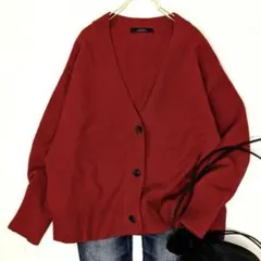 【美品】journal standard relume カシミア混カーディガン