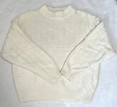《美品》Lugnoncure ニット アイボリー セーター フリー