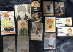 ハイキュー メモリアルコレクション 日向 缶バッジ 名刺カード アートコースター