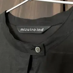 mizuiro ind 黒 5部袖ロングシャツのサムネイル