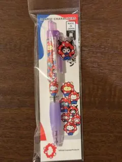 ミャクミャク クロミ　アクリルパーツ付き　ボールペン サンリオ 万博　新品