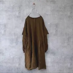 ★美品◆アーバンリサーチロッソ◆ 前後2WAYストライプミニワンピース