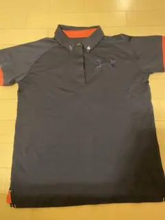Under Armour 半袖ポロシャツ 紺/ピンク