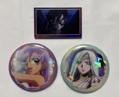 セリア ぴちぴちピッチ 缶バッジ アクリルマグネット 3点セット