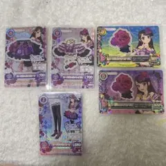 アイカツ! プレミアムカード　ローズボンボンコーデ 紫吹蘭